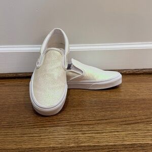 Sparkly Slip-On Vans Sneakers